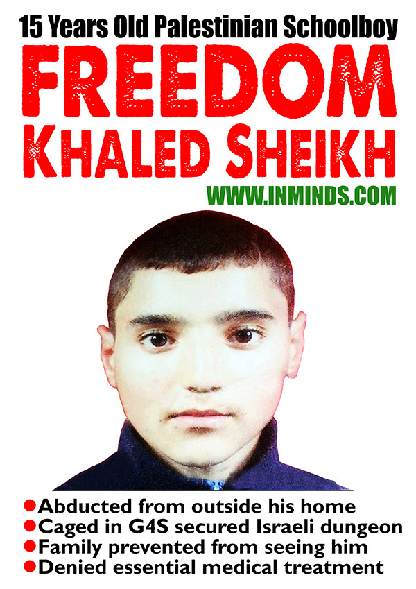 15 YEARS OLD CHILD PRISONER - <b>KHALED SHEIKH</b> - freedom-khaled-sheikh